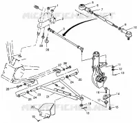 Querlenkern BIG BOSS 6X6 400L W97AE38A (4940814081B011)