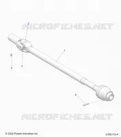 ANTRIEB, FRONT PROP SHAFT