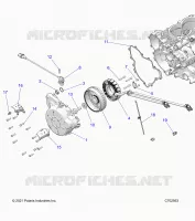 ENGINE, STATOR AND FLYRAD
