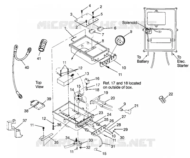 ELEKTRISCHE BOX SL 700 B974071, Intl. SL 700 I974071, SL 700 Deluxe B974072 (4940874087B013)