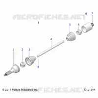 DRIVE TRAIN, DRIVE HINTERWELLE