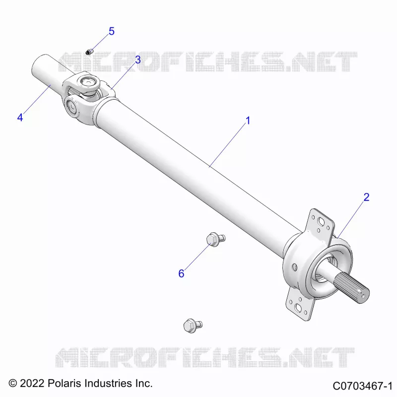 ANTRIEB, PROP SHAFT,MID, BEARING