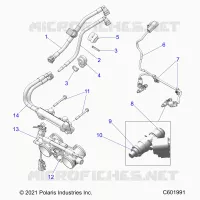 KRAFTSTOFFSYSTEM, RAIL, LINES AND THROTTLE BODY