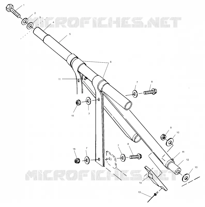 FRONT Drehmomentarm