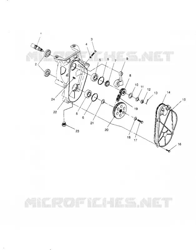 Kettenkasten ASSEMBLY SPORT 0950443, SPORT TOURING 0950243  and EUROPEAN SPORT (4928822882B009)