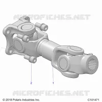 DRIVE TRAIN, PROP HINTERWELLE
