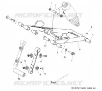 FRONT Drehmomentarm