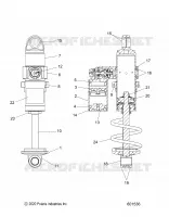 SUSPENSION, FRONT SHOCK TRACK, VELOCITY