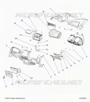 INSTRUMENTENTAFEL AND GLOVEBOX
