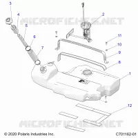 KRAFTSTOFFSYSTEM, FUEL TANK