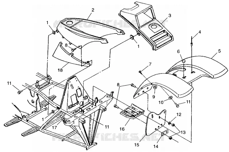 KABINE TRAIL BOSS W98AA25C (4945314531A005)