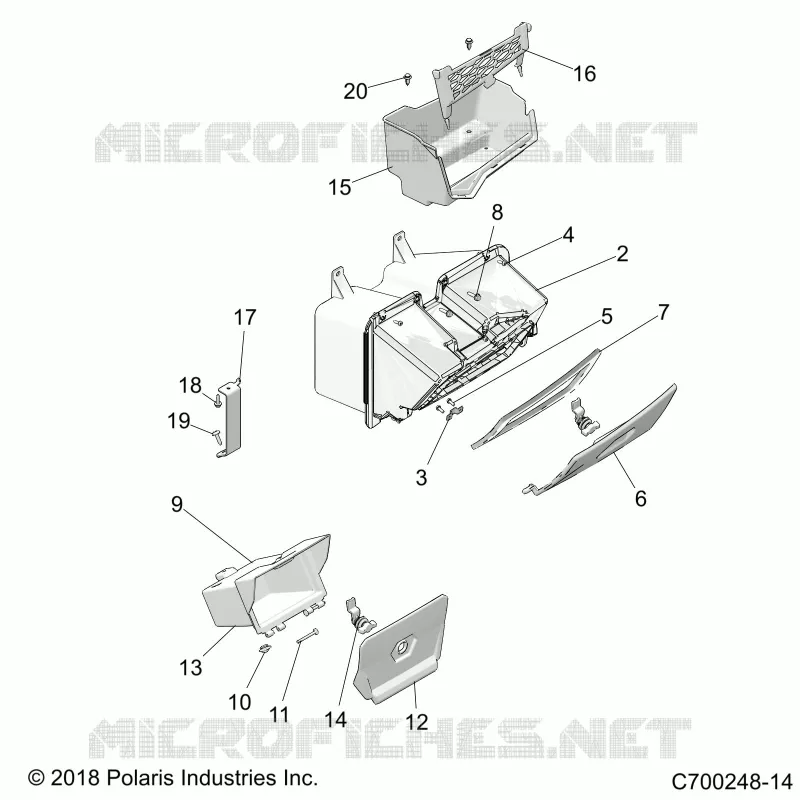 INSTRUMENTENTAFEL STORAGE