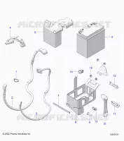 ELEKTRIC, BATTERY/BOX AND CABLES