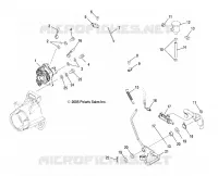 MASTER CYLINDER, REAR AND FOOT PEDAL