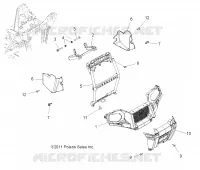 FRONTSTOSSSTANGE AND MOUNTING