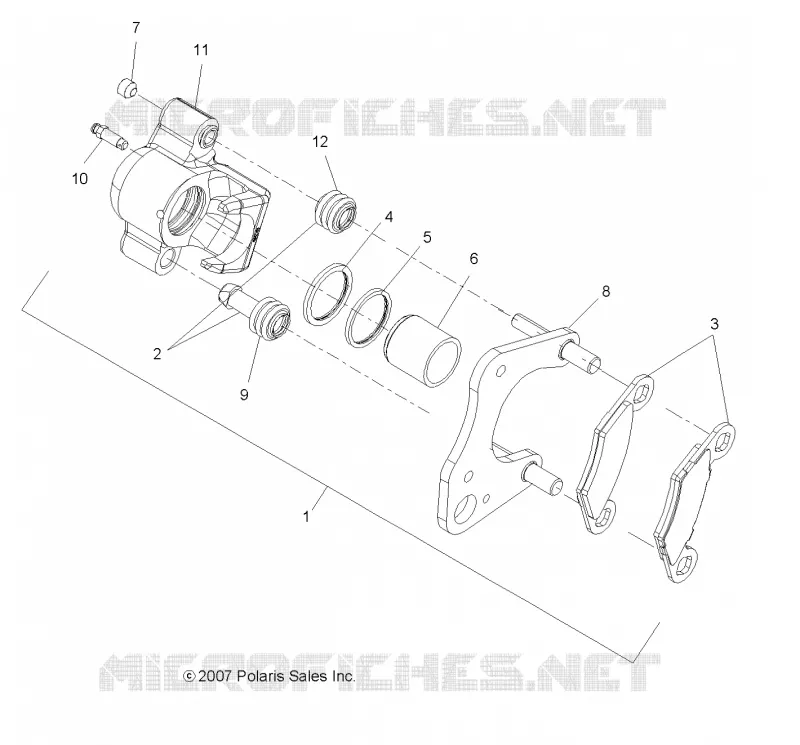 VORDERBREMSE CALIPER
