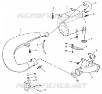 ABGASSYSTEM 600 RMK 0980958 and EUROPEAN 600 RMK E980958 (4944634463C003)