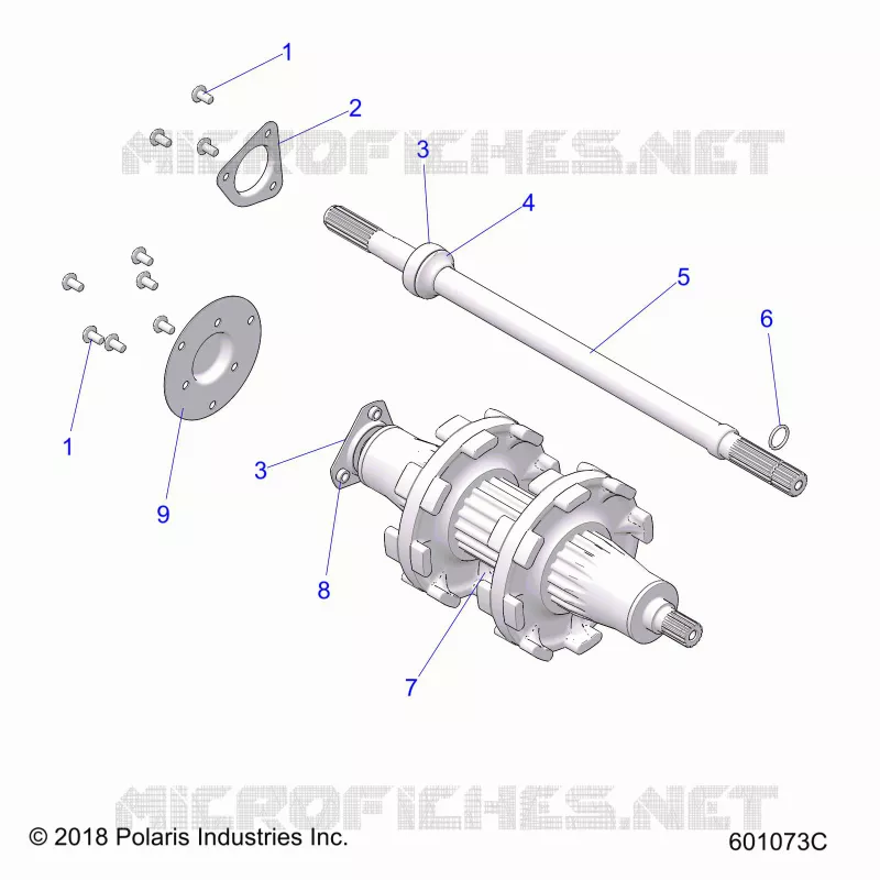 DRIVE TRAIN, JACKSHAFT AND ANTRIEBSWELLE