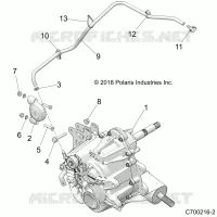 ANTRIEB, MAIN GEARCASE MOUNTING