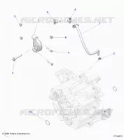 ANTRIEB, MAIN GEARCASE MOUNTING