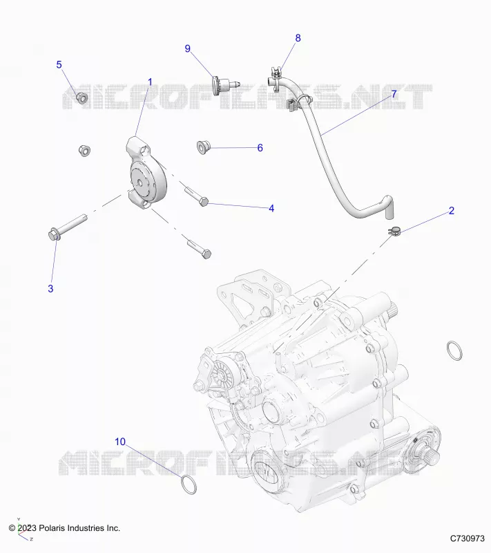 ANTRIEB, MAIN GEARCASE MOUNTING