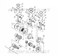 KOLBEN   KURBELWELLE 650 (4921312131037A)