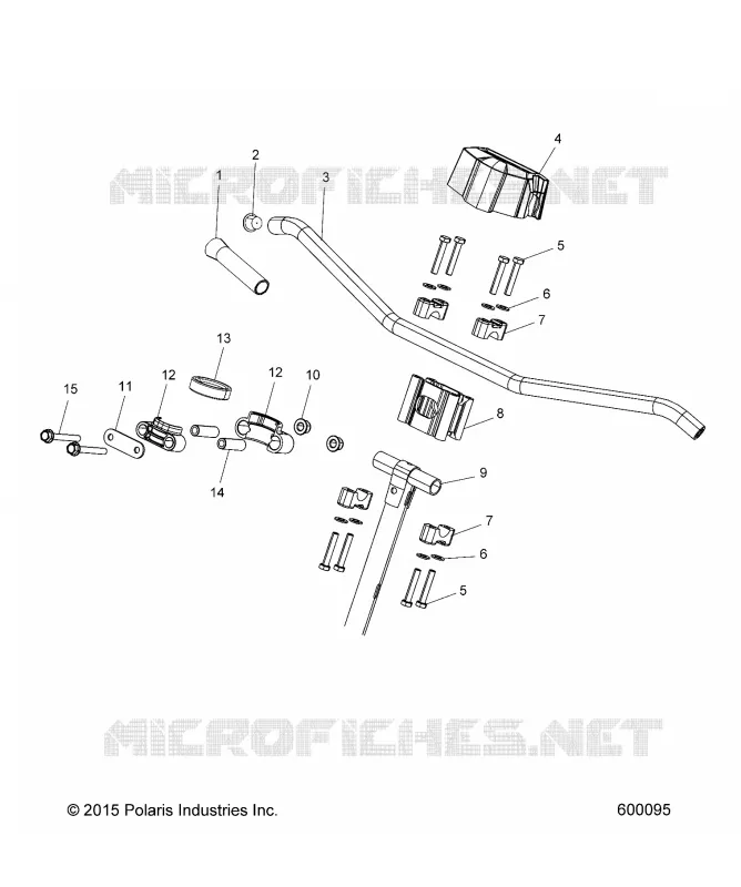 UPPER LENKEN   HANDLEBAR ASM.