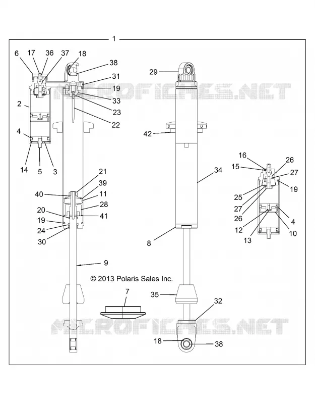 FRONT SUSPENSION SCHOCK