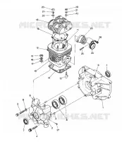 CRANKCASE AND ZYLINDER STAR (4914151415021A)