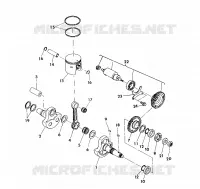 KURBELWELLE AND KOLBEN 350 4X4/W928139 (4922832283038A)