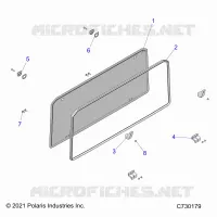 KAROSSERIE HINTEN WINDSHIELD