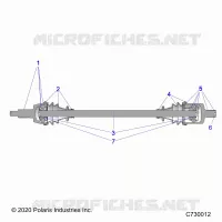 ANTRIEB, FRONT HALF SHAFT