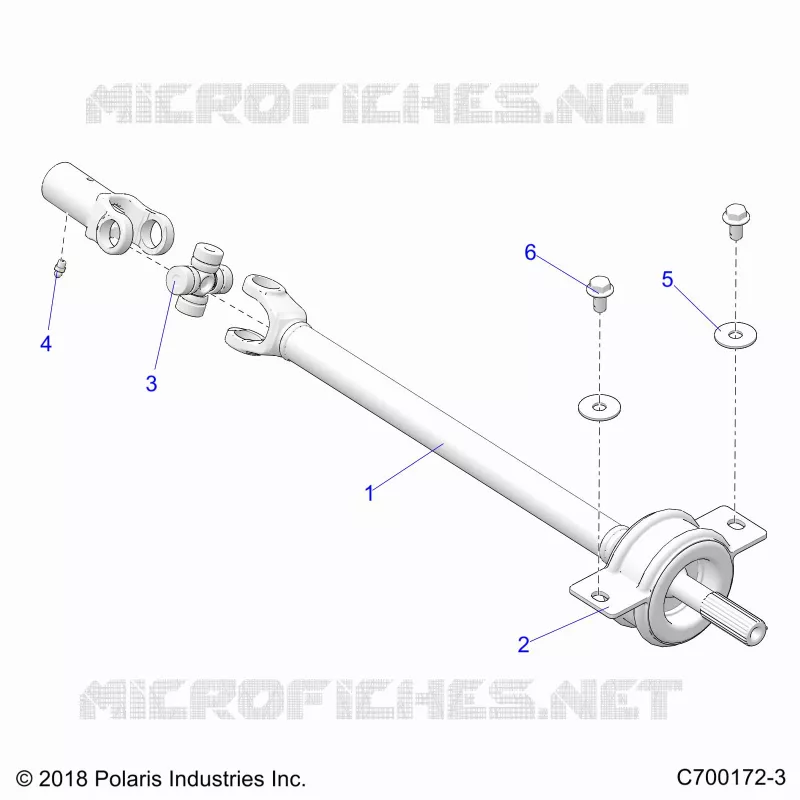 ANTRIEB, MID PROP SHAFT