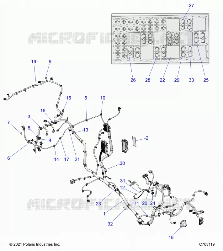 ELEKTRIC, WIRE HARNESS