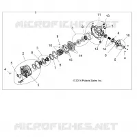 ANTRIEB, FRONT GEARCASE INTERNALS