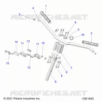 UPPER LENKEN & HANDLEBAR ASM.