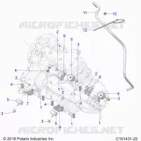 ENGINE, ÃŒBERTRAGUNG MOUNTING & LONG BLOCK