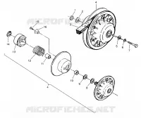 angetriebene Kupplungs ASSEMBLY Magnum 2x4 W957544 (4926852685B013)