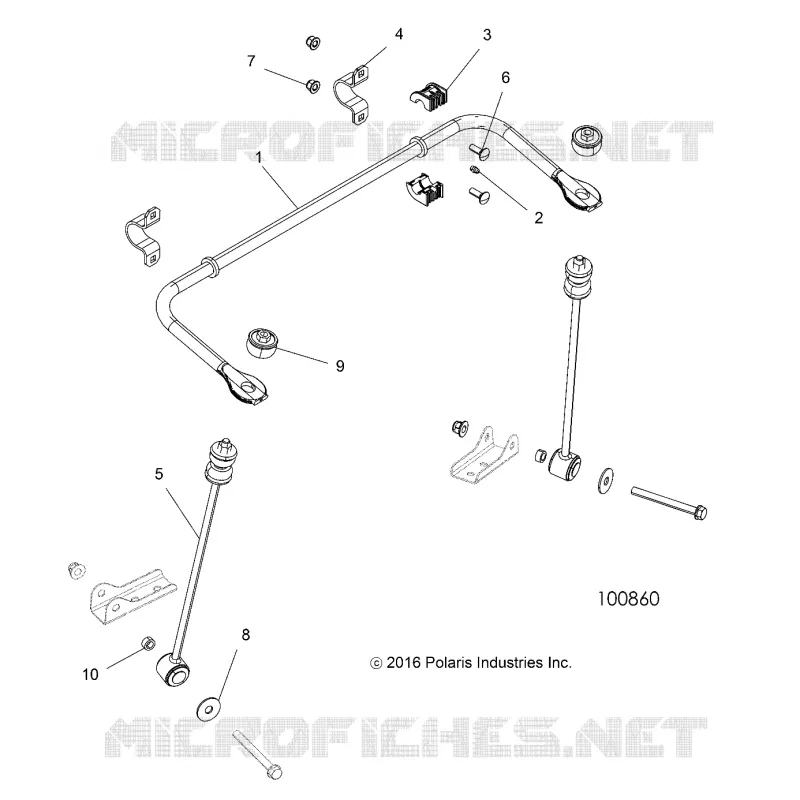 STABILISATOR, REAR