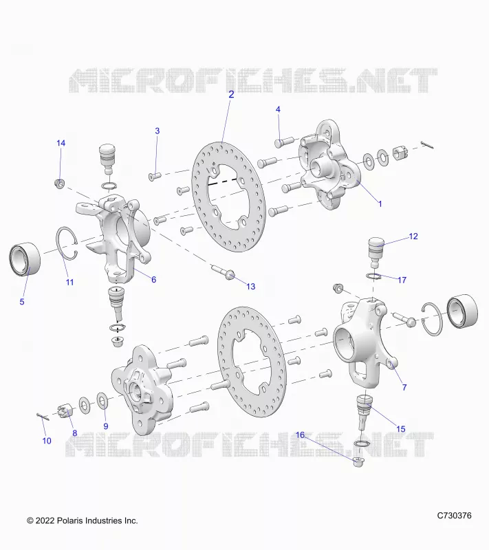FRONT SUSPENSION HUB