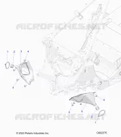 CHASSIS, TIE ROD BOOT ASM.