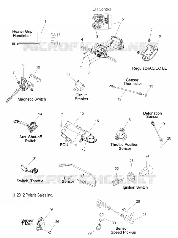 SWITCHES, SENSOREN and COMPONENTS