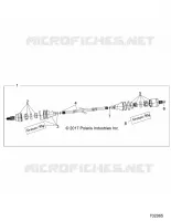 DRIVE TRAIN, FRONT ACHSWELLE