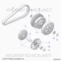 ANTRIEB, PRIMARY CLUTCH