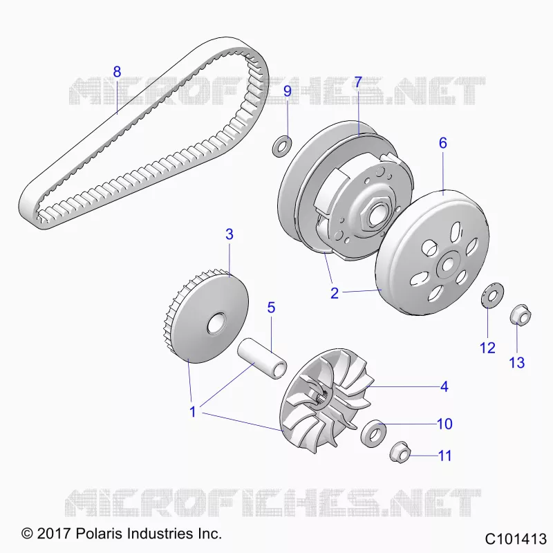 ANTRIEB, PRIMARY CLUTCH