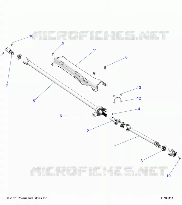 ANTRIEB, PROP SHAFT