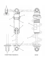 SUSPENSION, FRONT SHOCK TRACK, MONOTUBE 7045530