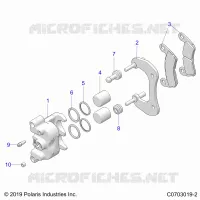 BRAKES, BREMSZANGE HINTEN
