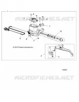 VORDERBREMSE BRAKE LEVER AND MASTER CYLINDER