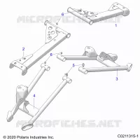 HINTERRADAUFHÃ„NGUNG CONTROL ARMS